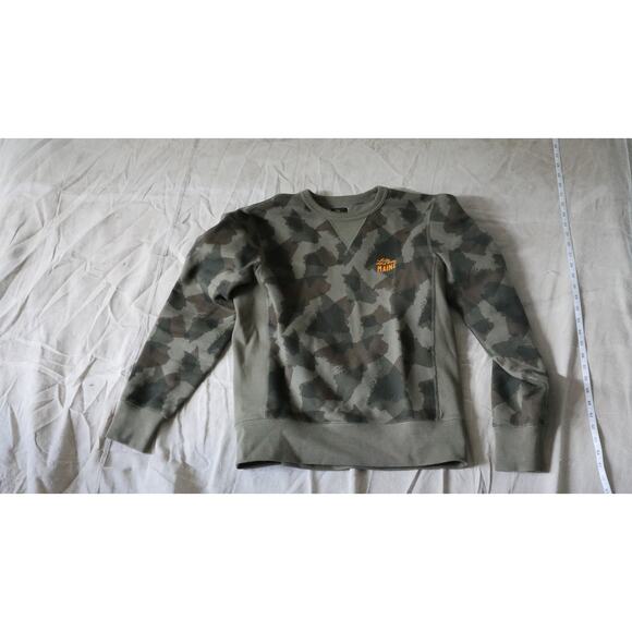 Todd Snyder X LL BEAN Camo Sweatshirt LARGE - Picture 1 of 5